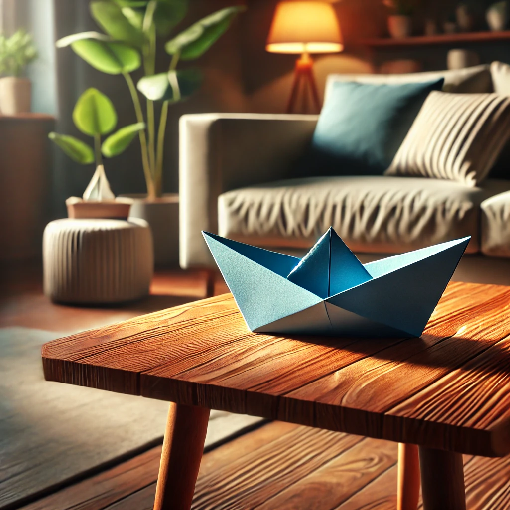 origami bateau