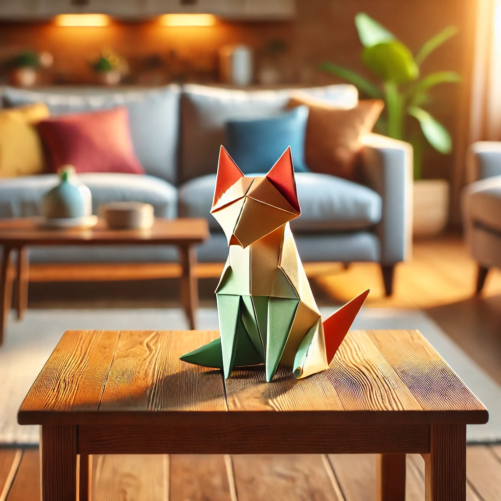 origami chien